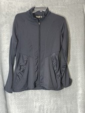 Athleta Black Full Zip Jacket