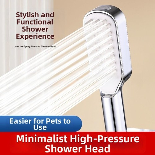 Dual flow shower head - shower, with