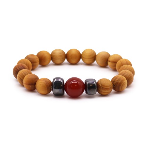 Cedarwood root chakra bangle - cedarwood,
