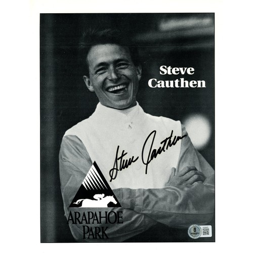 Steve cauthen autographed - steve,