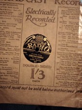 Leslie Sarony-Constantinople/Ice Cream 78RPM Edison Bell Radio