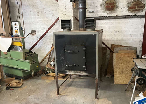Industrial wood burner - wood,