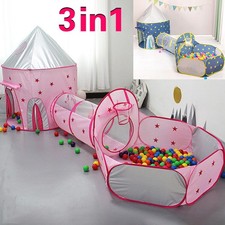 Portable 3 in 1 Kids Play Tent