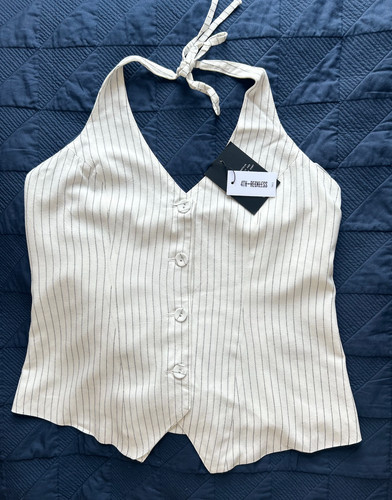 4th reckless halter - neck, top