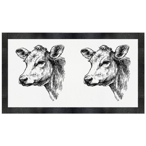 Cow portrait pet - pet, mat