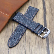 Mens Watch Strap Handmade Genuine Leather Vintage Wrist Band 18MM 20MM 22MM 24MM