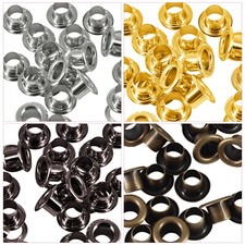 100x Long Barrel Brass Eyelet