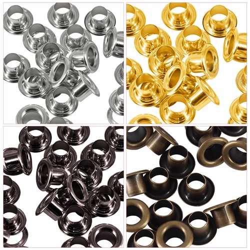 100x long barrel brass eyelet - 100x,