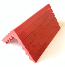 LEGO Roof - 50 Red Roof Tiles / Slope Bricks (2 x 4 / 2 x 2) Bundle / Lot