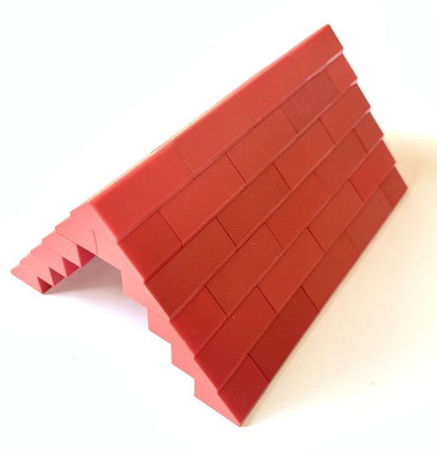 Lego roof red - lego, tiles