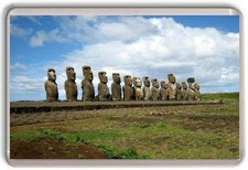 Easter Island Fridge Magnet