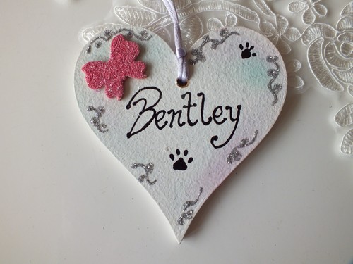 Pet name sign - plaque, dog