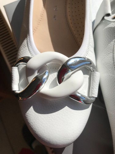 Gabor white shoes - white, 5