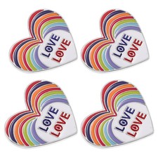  4 Pcs Clothing Badge