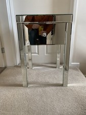 Venetian Mirrored Single Draw Table ￼