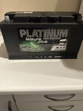 Platinum Leisure Plus Heavy Duty 12v Battery LB6110L 12V Used VGC.caravan van.  
