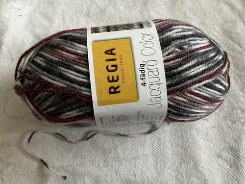 Regia 4ply sock - yarn., jacquard