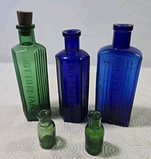 Antique Victorian Blue And