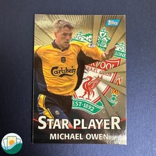 Topps Premier Gold 2001 Trading Cards | Michael Owen | Silver | #T12
