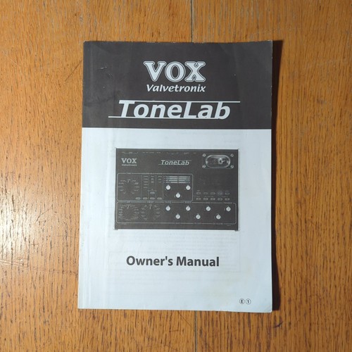 Vox valvetronix tone lab - vox,
