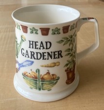 VINTAGE PAST TIMES - HEAD GARDENER MUG - Fine Bone China - Coffee / Tea