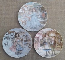 ROYAL WORCESTER - SELECTION OF NSPCC CHRISTMAS PLATES.