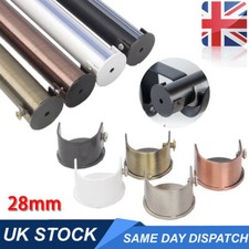 1/2  Metal 28mm Curtain Pole