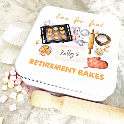 Square retirement bakes baking - retirement,
