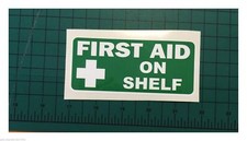 QTY X5 120 x 55 mm FIRST AID