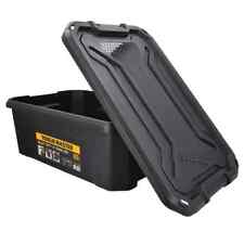 Stackable Plastic Storage Box with Lid 30L Capacity