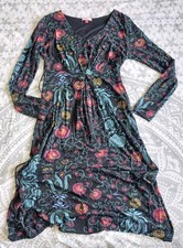 Lovely Black & Multi Floral