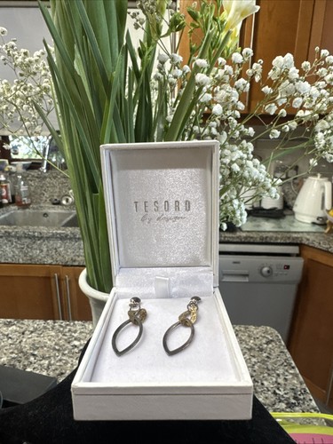 Tesoro silver 925 earrings - tesoro,