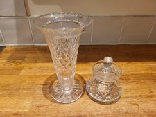 Webb Corbett Crystal Glass Jam