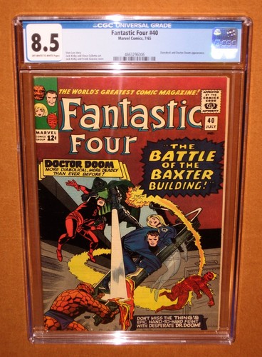 Fantastic four cgc 8 5 - four, #40