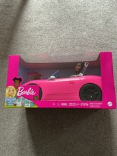 Barbie convertible car with - barbie,