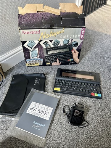 Amstrad nc100 notepad - amstrad,