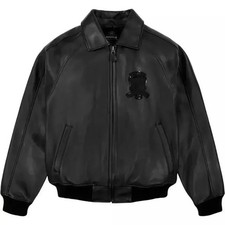 Men black avirex real - men's,