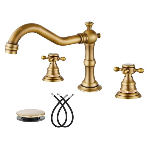 Antique brass widespread - antique,