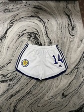 Scotland Women Match Worn Chloe Arthur #14 Home Football Shorts Player Issue