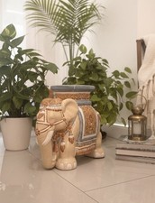 Large Vintage Ceramic Elephant