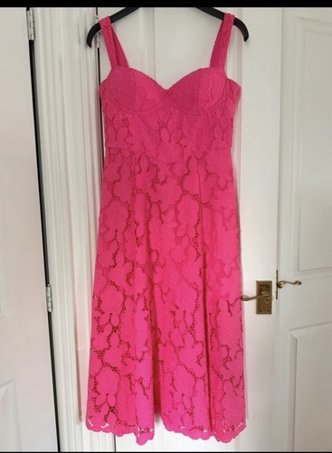 Lavish alice pink lace dress - lavish,