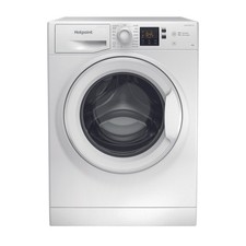 Hotpoint Anti-Stain 8 kg Washing Machine 45' Full Load, Steam Hygiene & Inverter