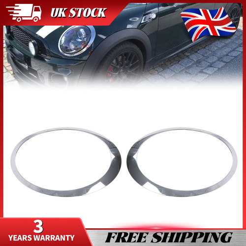 Chrome headlight trim ring - chrome,
