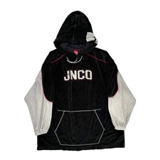 Oversized Jnco Spellout Hoodie - 2XL Black Cotton