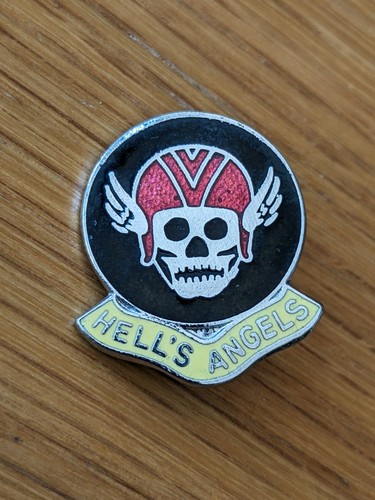 Vintage hells angels - angels, metal