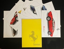 Fantastic Original Colour Ferrari Dino 208 308 GT4 GTS BB 400 Folder Brochure