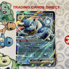 Blastoise EX 009/165 Holo Double Rare English S & V 151 - Pokemon Card