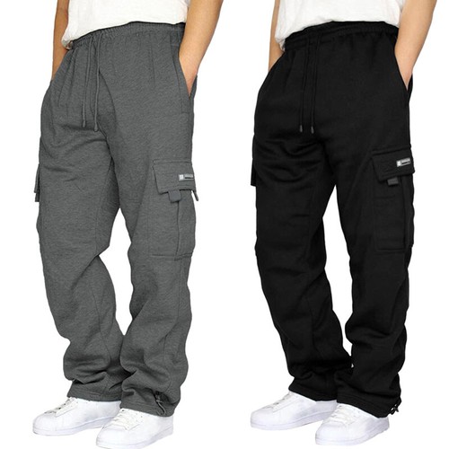 New mens cargo pants joggers - new,