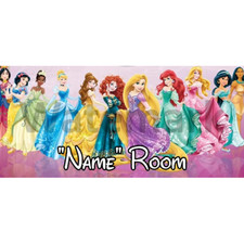 Bedroom Door Sign - Disney