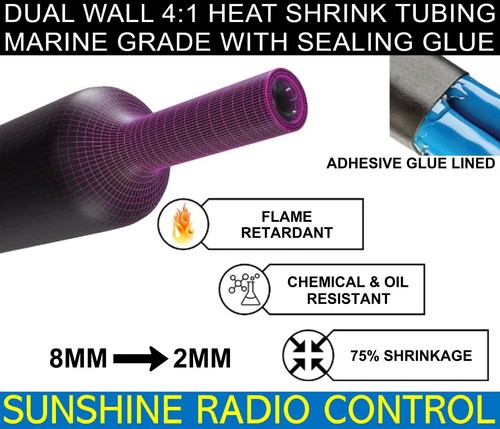 Heat shrink tubing dual - heat,